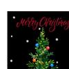 Banner Christmas Decorative Garden Flag Linen Ornament Accessories Courtyard