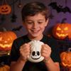 Halloween Dumpling Toys 6 Pack Slow Rising Stress Toy with Steamer Basket, Assorted Styles