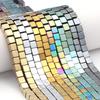 60-160pcs/Lot 2 4 6 8 10mm Square Hematite Beads for Jewelry Making Natural Stone Beads Loose Beads DIY Bracelet Neckalce