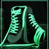 1 Pair Luminous Shoelaces Glow in The Dark Shoe Laces Fluorescent Flat Shoelaces Replacements for Sneakers Boots