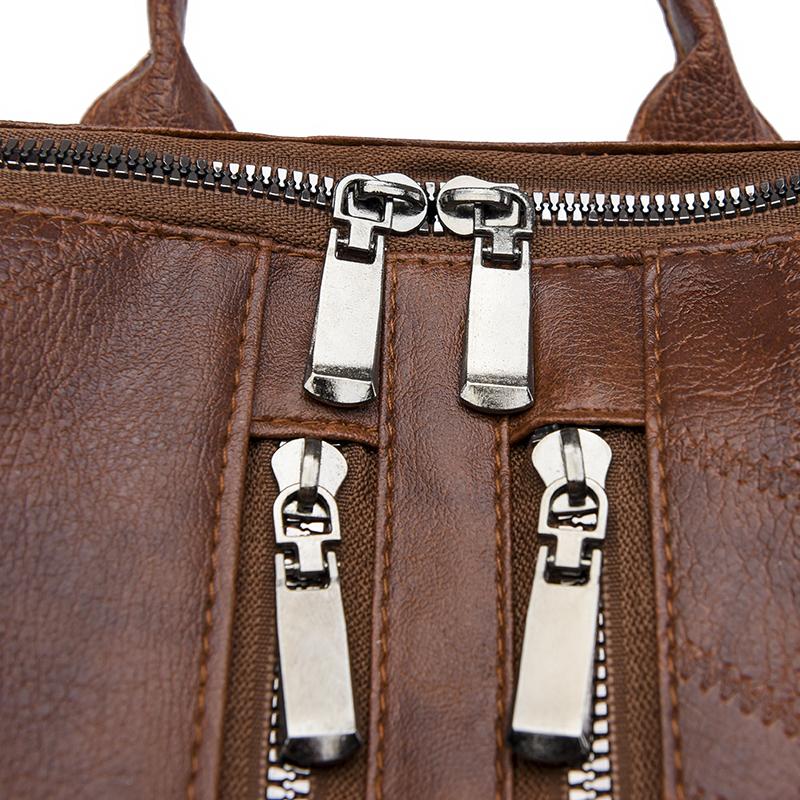 Anti-theft Backpack Soft Leather Women's Bag Shoulder Bag