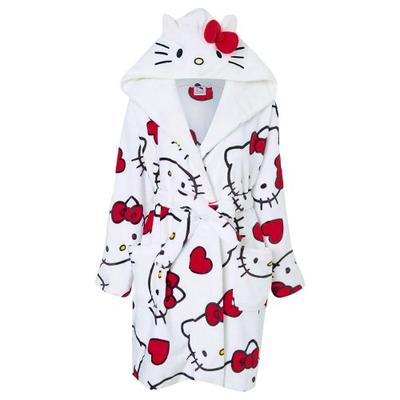 Womens/Ladies 3D Ears Fleece Robe