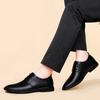 Non-Slip Soft Sole High Quality Men's Genuine Leather Shoes Flat Lace Up Casual Shoes New Classic Cowhide Oxford Shoes for Men