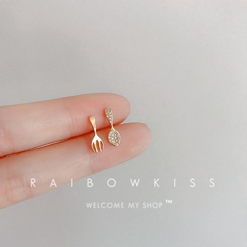 Fashion Earrings For Women Mini Candy Sweet Hypoallergenic Stud Ear Girls Minimalist Gold Color Flower Piercing Jewelry Gifts