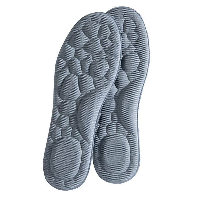 New Mugwort Deodorizing Shoe Pads Soft Sports Insoles Unisex Foot Massage Insoles 2Pcs/6Pcs