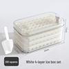 Press-Release Ice Cube Maker with Storage Box