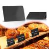 Etichette per nome con mini lavagna da 5 pezzi con base alimentare per etichettare la lavagna del menu