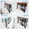 Porta Occhiali da Sole da Parete in Legno Organizer Porta Occhiali Gancio Adesivo per Occhiali Gancio per Occhiali da Sole Storage Regali