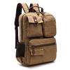 TS JYL laptop bag,Canvas Backpack Vintage Large Travel Student Laptop Bag