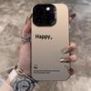 Advanced laser phone case with a pattern of understanding life sentences printed on it For iPhone 11 121314151617 XS XR X 12 13 Plus Pro Max SE series