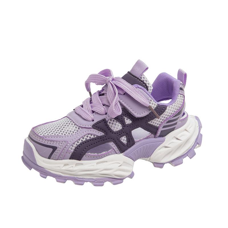 Girls' 2026 Breathable Mesh Sports Shoes – Dopamine Collection Summer Casual
