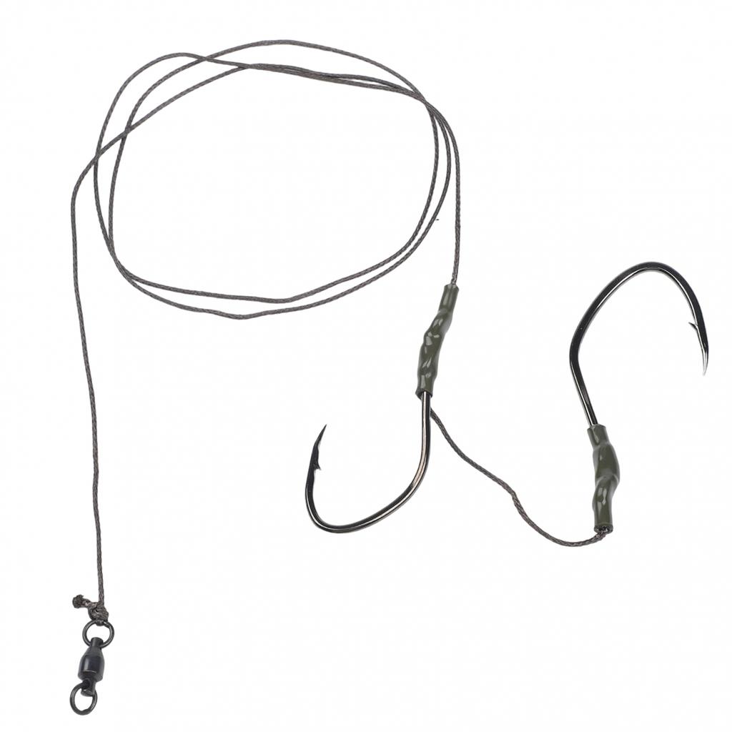 For Catfish Rig with PE Line and High Carbon Hooks 100cm Bottom Use