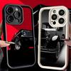 Phone Case for iPhone 17 Air 16E 15 16 Pro Max Classic Vintage Retro Car Cover 14 Plus 13 12 Mini Soft Shell Silicone Fundas