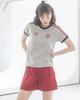 HAVISM Color Block W Llf S/S Tee(Grey)