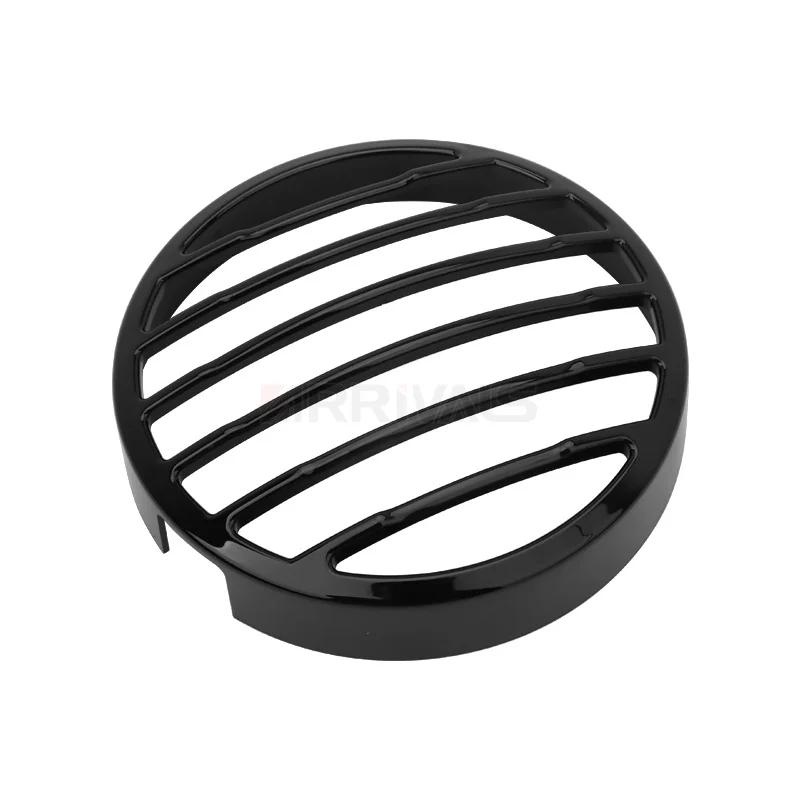 

Motorcycle Black Front Head Light Lamp Protector Guard Headlight Grill Cover For Honda 2017-2022 Rebel CMX 300 Model чёрный