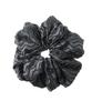 VINGTAINE Pleated Satin Chic Hair Accessory for Elegant Scrunchie, Women, HS-223-BLACK