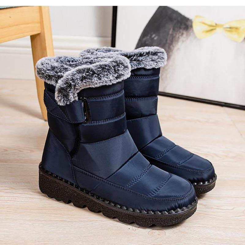 Women Boots Women Snow Boots With Heels Winter Shoes Women 2025 Femme Platform Winter Boots Female