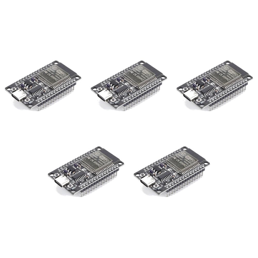1-10Pcs ESP32 WROOM-32D Development Board BT Wifi Wireless Module USB Type-C CH340C 30Pin Ultra-Low Power Consumption