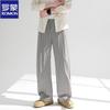 ROMON Men's Straight-Leg Cool & Breathable Casual Pants