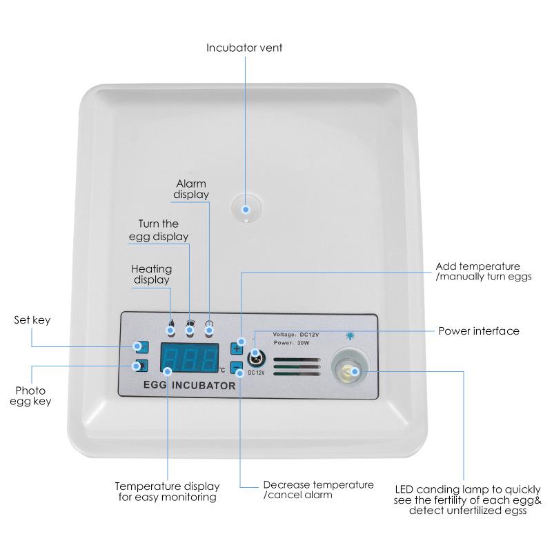Automatic Egg Incubator 16 Eggs