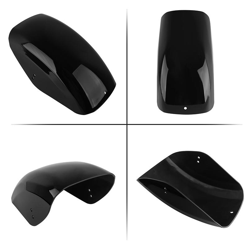 Motorcycle Rear Fender Short Protection Mud Guard Cover Light Black Mudguard Moto Custom For Harley Sportster XL883 1200 72 48