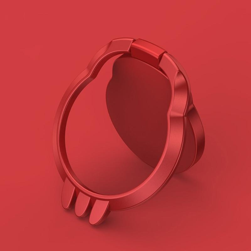 Uchwyt pierścieniowy na telefon, Stojak pierścieniowy na palec : Uniwersalny uchwyt na telefon komórkowy ze stojakiem, pasujący do większości telefonów komórkowych