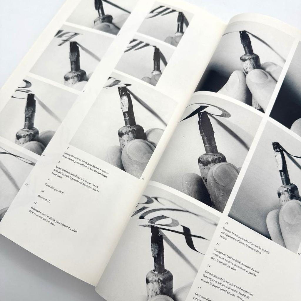 [USED] TRACES SIGNES LETTRES Calligraphy Techniques Collection