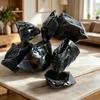 Apache Tears Crystals Natural Black Obsidian Quartz Stones Metaphysical Reiki Healing Energy Healing Stone Home Decoration Stone