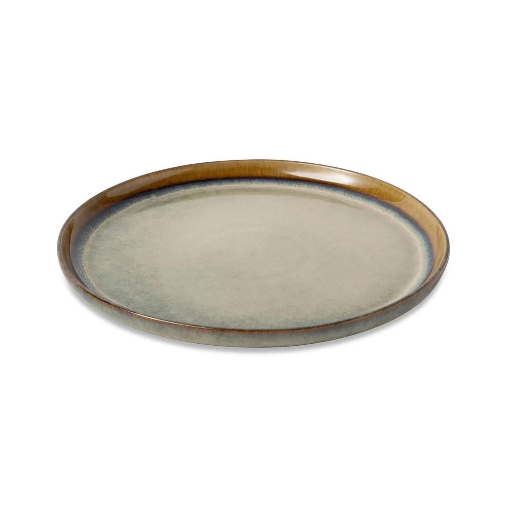 Ceramic Round Salad Plate Dishwasher Safe Microwave Safe Durable Rustic Dinnerware Perfect For Serving Appetizers Side Dishes