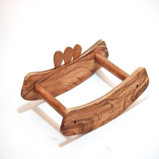 Supporto da parete per chitarra Supporto da parete per chitarra Supporto da parete in legno Supporto per basso con porta plettro,