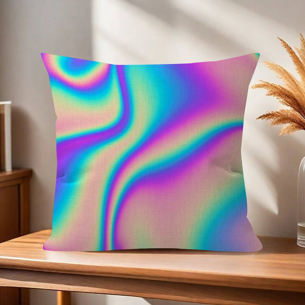 Gradient Halo Vintage   Cushion Cover Car Throw Pillow Case For Sofa Car Christmas Gift xcm xcm
