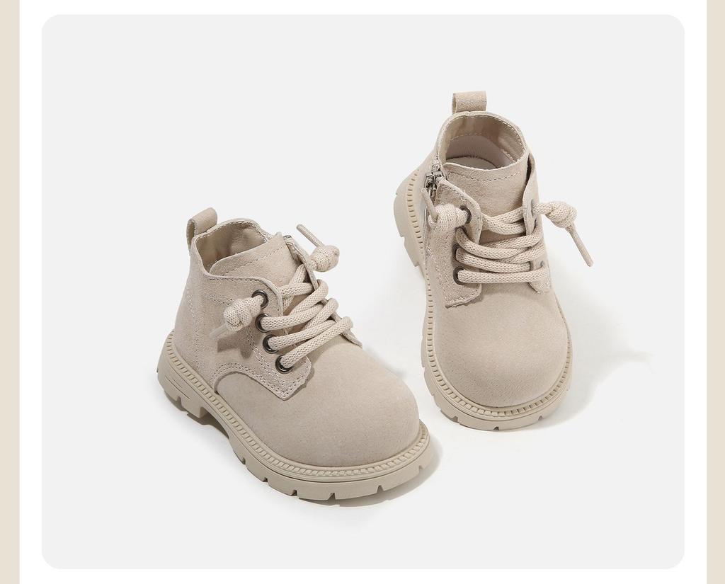 Winter Toddler Boots: Cotton Baby Walker & Martin Boots with Plush Lining