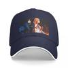SAO Asuna and Kirito, Sword Art Online Baseball Cap Horse Hat Brand Man cap Custom Cap Female Men's