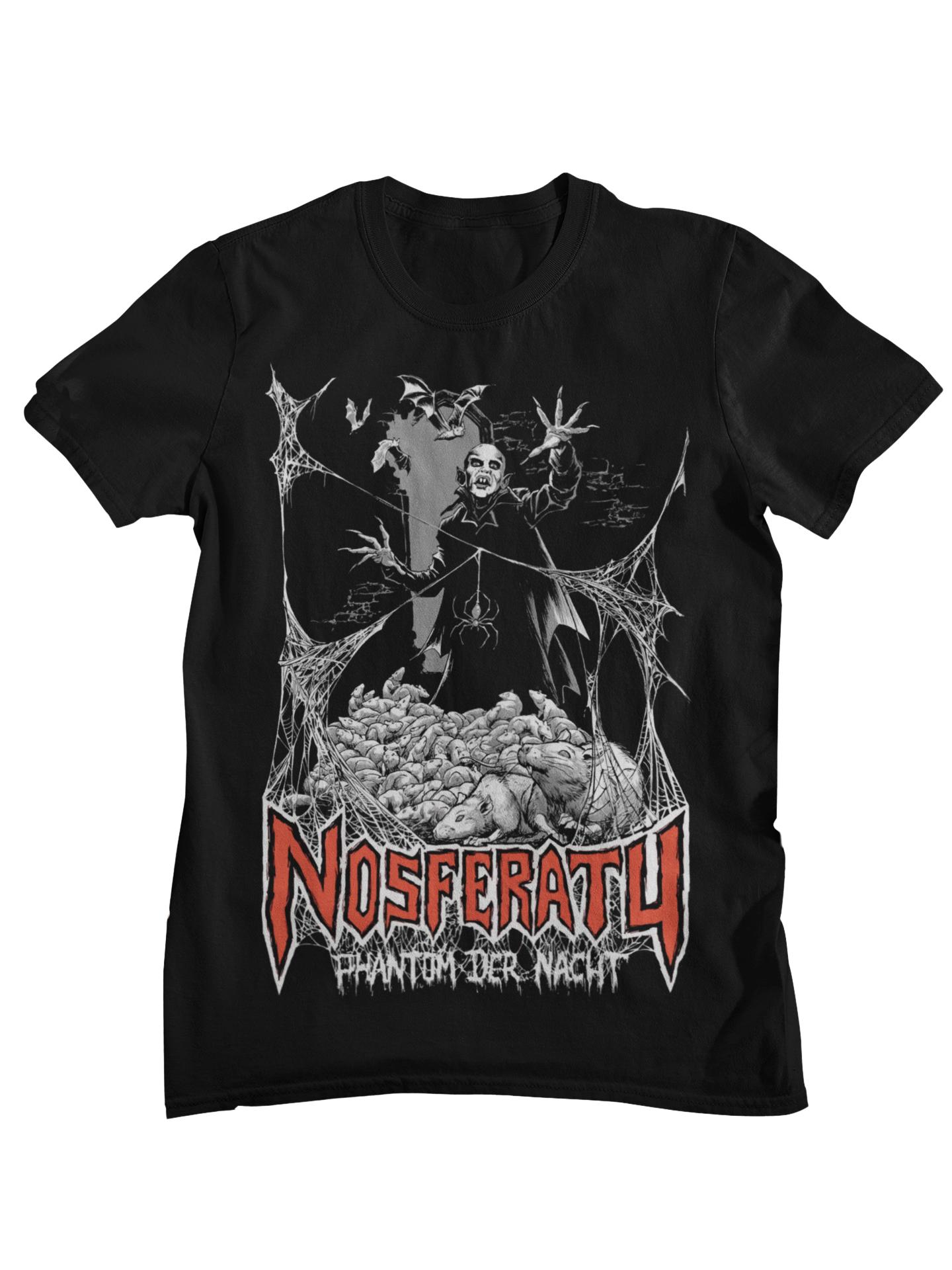 

Nosferatu Phantom Der Nacht Classic Vampire Horror Movie Graphic TShirt Unisex Women Cotton Streetwear Tops 4XL