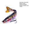 12.8cm/18g Bionic Bait Simulation Fish Eyes Bright Color Realistic Looking Flexible Treble Hook