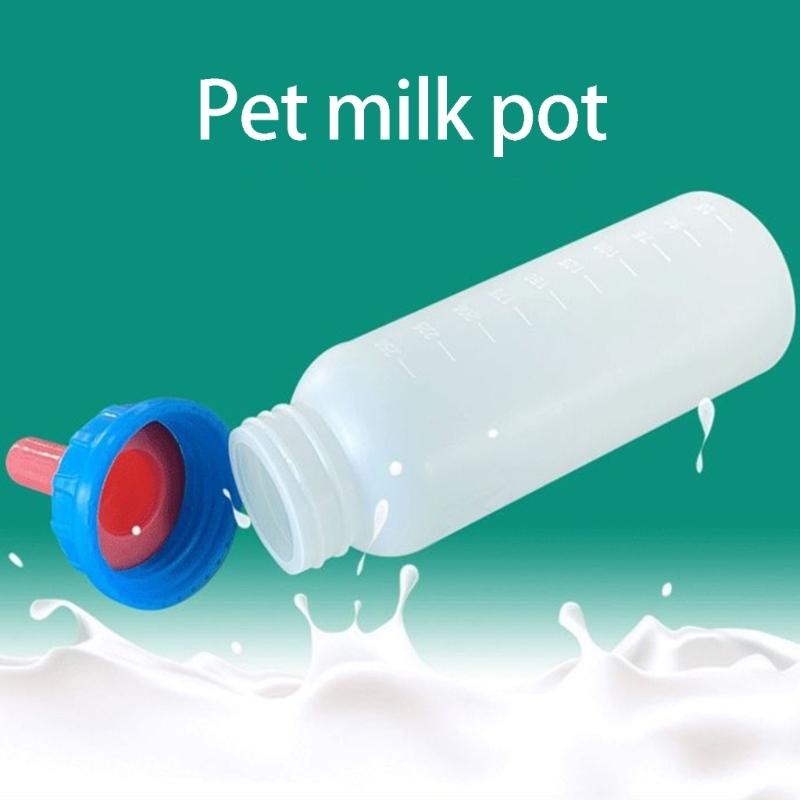 4PCS Baby Animal Feeding Bottle With Ergonomic Designs For Newborns Pet Lamb Piglets Comfortable Grip Milk Bottles