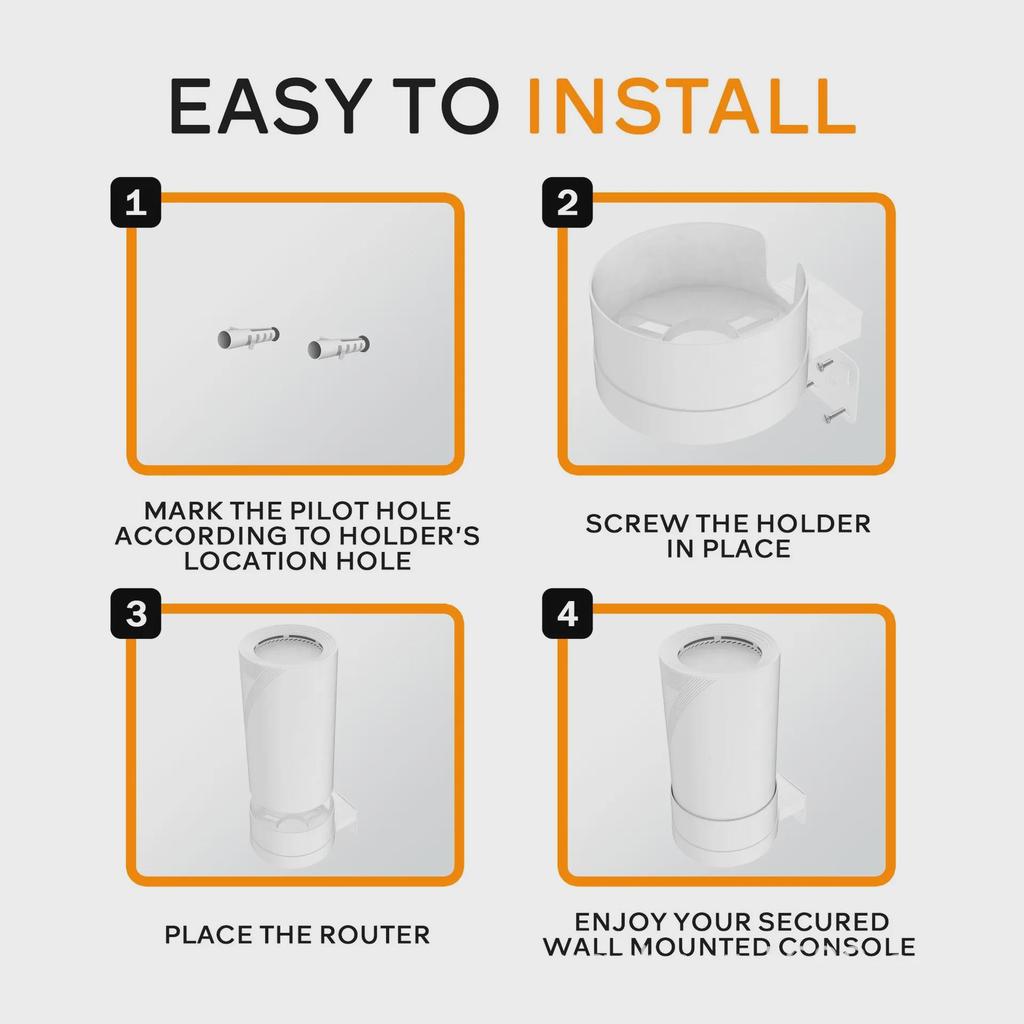 Nástěnný držák pro TP-Link Deco BE85/BE95 Mesh WiFi 7