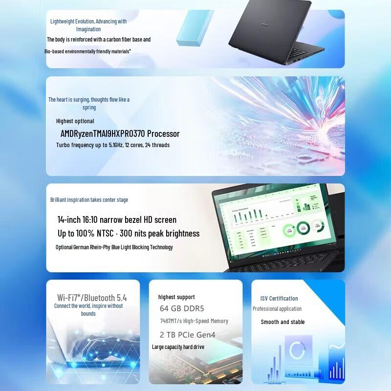 Dell Pro Max 14 AI Mobile Workstation Laptop (CN version)