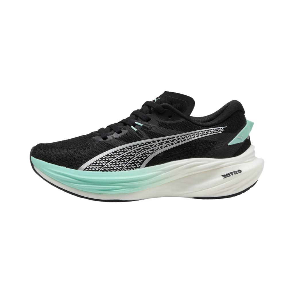 Puma Deviate Nitro 3 Fashion Classic Comfortable Cushioning Low Top Running Shoes Women sneaker Black 309708-22