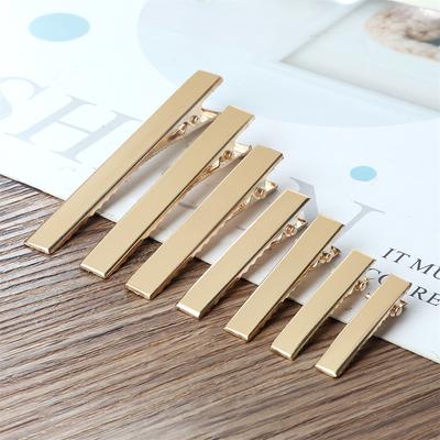 30/50 stuks Metalen Haar Alligator Klemmen Basis Gouden Kleur Haarspeld voor DIY Sieraden Haarspelden voor Vrouwen Haarstyling Tools Accessoires