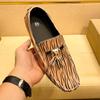 Fashion Mens Outdoor Loafers Leather Fashion Coiffeur Shoes Men 2024 All-match Men Casual Shoes Luxury Brand Classic Men Dress Footwear