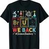 Vtg Style Science Teachers T Shirt Back To School Chemistry Physics Vintage Designer Clothes Versatile Breathable