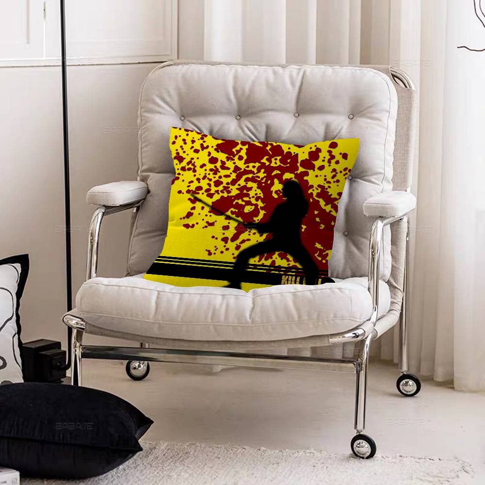 Hot Movie Kill Bill Pillow Anime Pillow Sofa Bed Head Pillow Cover Cushion Cover 45x45 cm Fashion