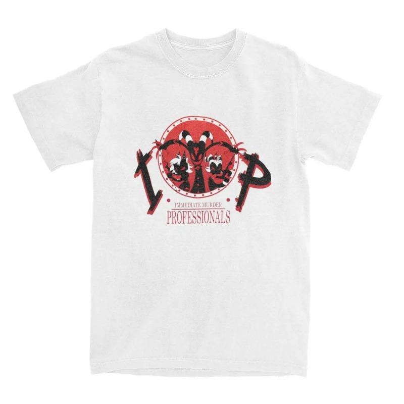 Helluva Boss Start Up Killing Company Pánské tričko Blitzo Kreslené Cool Trička Krátký rukáv Kulatý výstřih Trička Topy