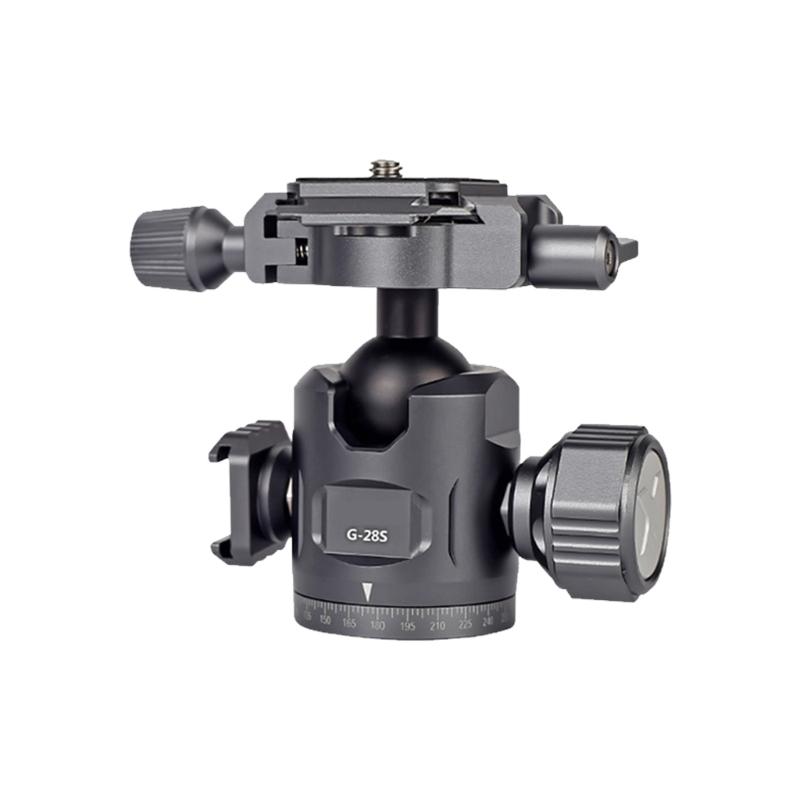 

Waterproof Ball Head Tripod IPX4 Waterproof 240g High Capacity 12KG for Camera Stabilizers Includes QR Plate 1