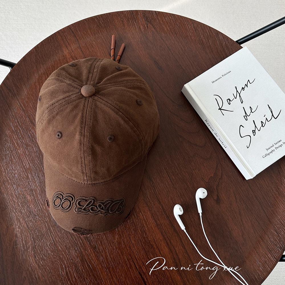 Spring and Summer Parent Child Style Korean Old-fashioned Candy Color Versatile Baseball Cap Baby Sun Hat