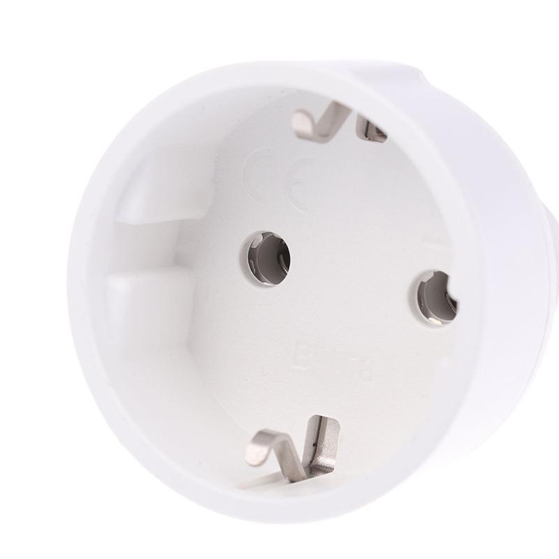 1 Stück Eingebetteter Schweizer Adapter Konverter Stecker Eu De Deutschland Steckdose 3-polige Schweizer Stecker Adapter Schweizer Stecker werden zu französischen Steckern