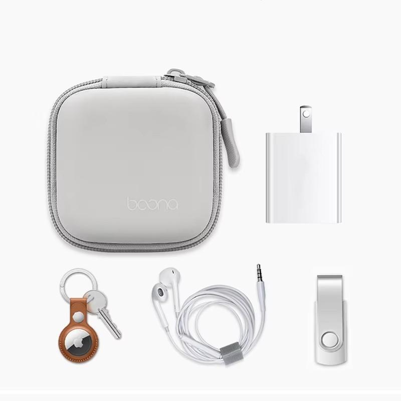 Portable Earphone Storage Bag Data Cable Organizer Bag Multifunctional Digital Gadgets Case For Charger U Disk Protective Cover