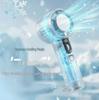 Portable USB Rechargeable High-Speed Mini Cooling Fan with Ice Pack