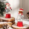 Clear Shell Christmas Night Light Warm Glow Snowman Atmosphere Light  Bedroom Bedside